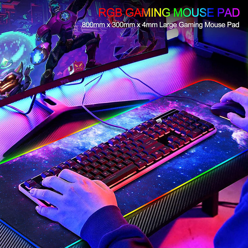 RGB mouse pad